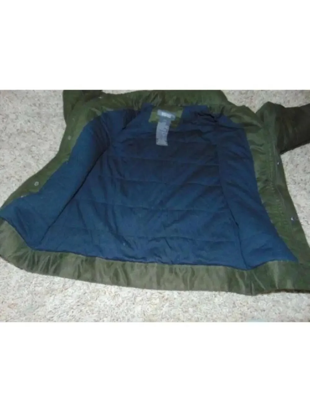 Boys Kenneth Cole Jacket 7 Winter Warm Reaction Olive Green Coat